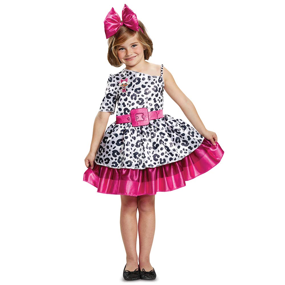 L.O.L. Surprise Diva Classic Child Costume, White, Size/(4-6X)