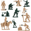 Lynkaye 96 Pcs Various Pose Toy Soldiers Figures With Military Map, Army Men Two Colors Soldiers, Toy Soldiers Action Figures For Kids Children Birthday (96 Pcs Wwii Soldiers)