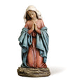 Joseph'S Studio By Roman - Praying Madonna Figure On Baset, 6.75' H, Renaissance Madonnas Collection, Resin And Stone Mix, Inspirational, Durable, Long Lasting, Religious Gift, Beautifully Detailed
