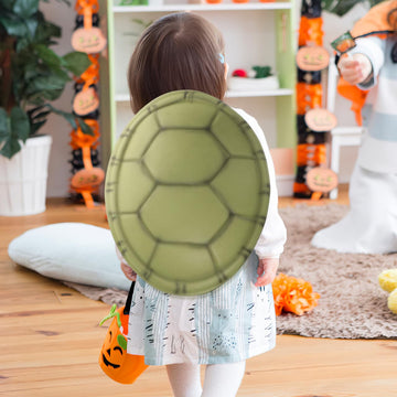 Toyvian Turtle Costume Kids Halloween Dress Up Prop 4Pcs Halloween Party Turtle Shell Prop Children Cosplay e Shell Performance Costume e e Kids ' Backpacks