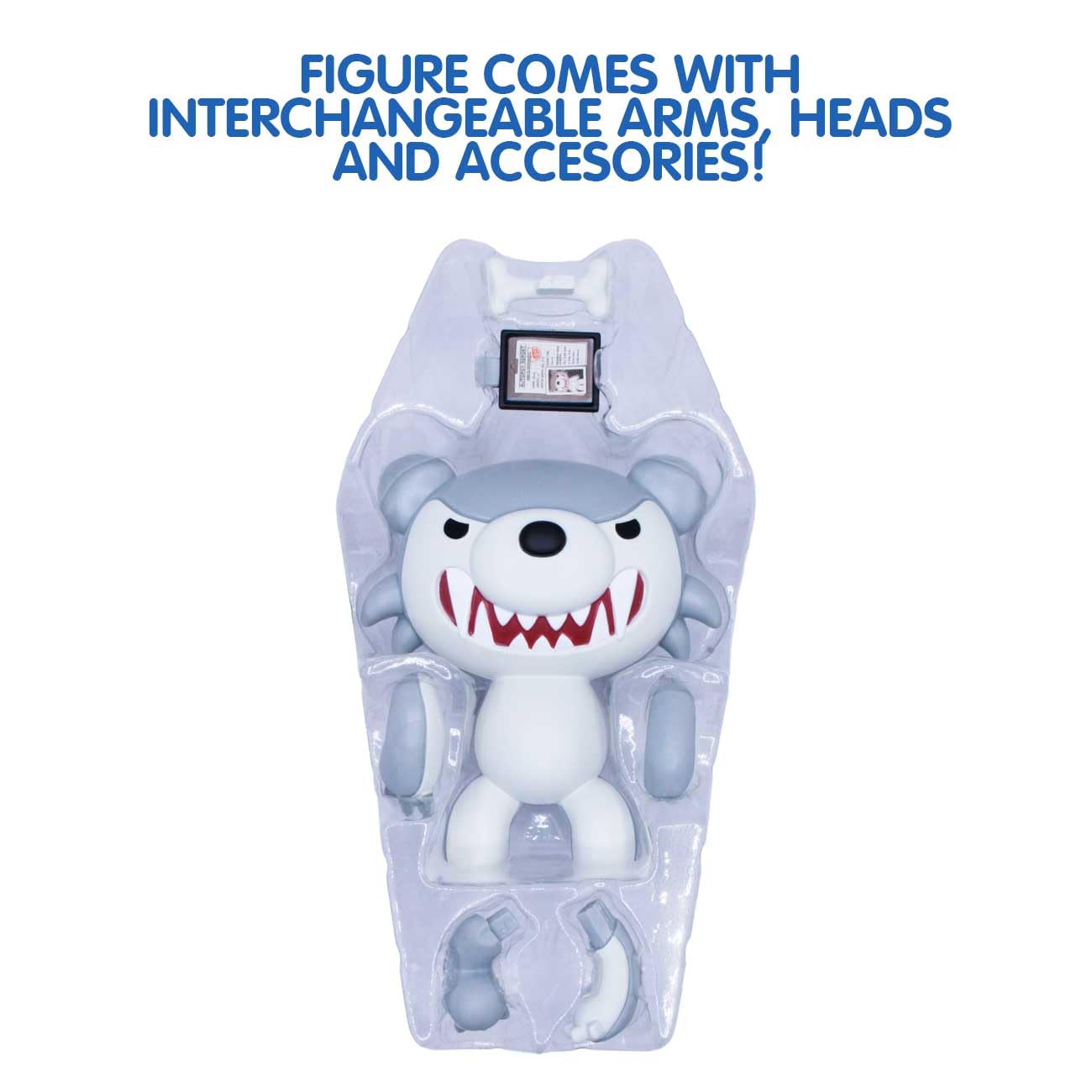 Just Toys Llc Deddy Bears Action Figures Series 1 (Howler)