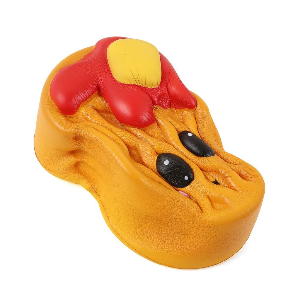 Anboor Jumbo Squishy Toy Cake - 9.4" Slow Rising, Scented Food Stress Relief, Huge Waffle Cake Design for Kids & Adults