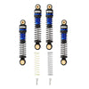 RCAWD 47MM SCX24 Shocks Oil Type & Body Cilps for Axial 1/24 SCX24 AX24 Front Rear Shock Series Upgrades Parts Blue