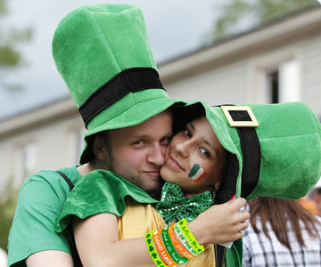 Moon Boat 74Pcs St. Patrick'S Day Shamrock Rubber Wristbands Bracelets - Party Favors Supplies Gifts Decorations, 6 Styles