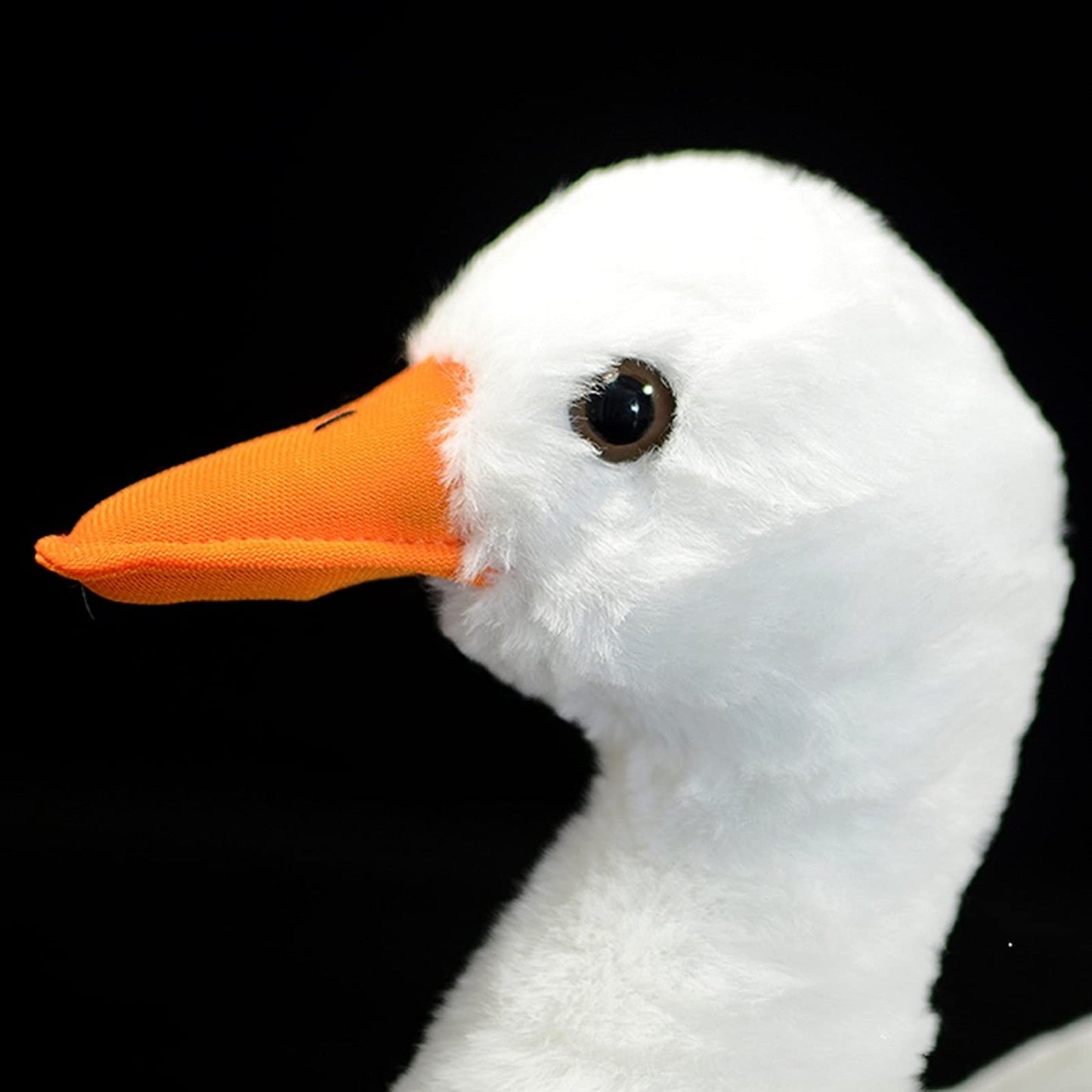ZHONGXIN MADE 12" Cole Duck Plush Toy - Soft White Stuffed Animal for Kids