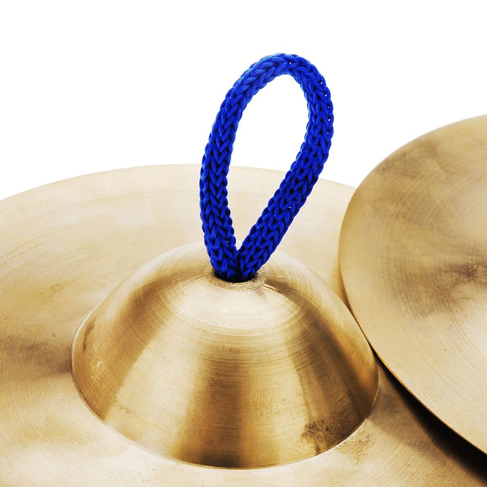 Andoer 15Cm/5.9In Mini Small Kids Children Copper Hand Cymbals Gong Band Rhythm Beats Percussion Musical Instrument Finger Cymba