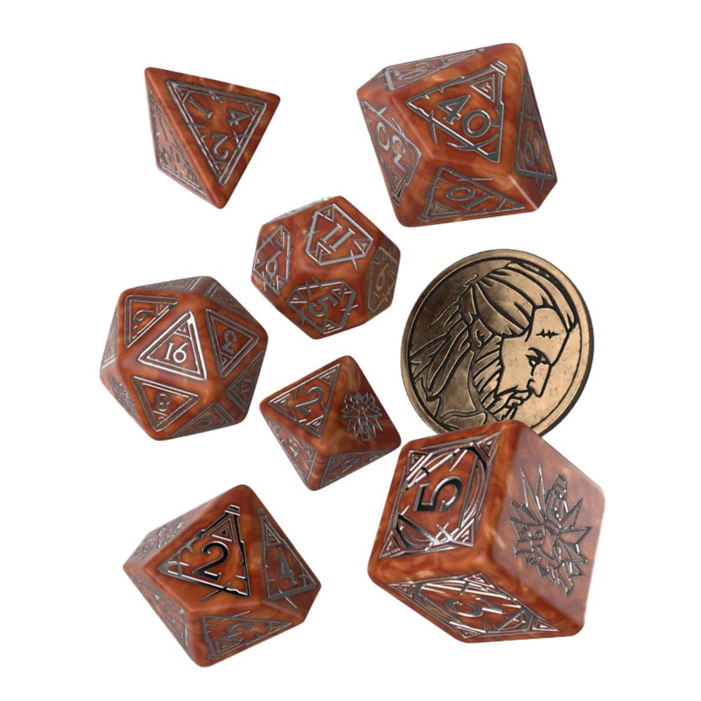 Q-Workshop Witcher Dice Set. Geralt - Q-Workshop Monster Slayer