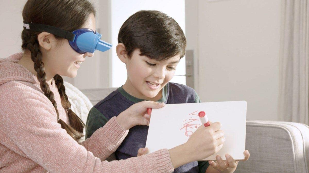 Vango Upsidedownchallenge Game For Kids & Family - Complete Fun Challenges With Upside Down Goggles - Hilarious Game For Game Night And Parties - Ages 8+