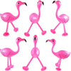 Inflatable Pink Flamingo Inflatable Flamingo Luau Party Accessories For Hawaiian Party Decoration (12 Pieces)