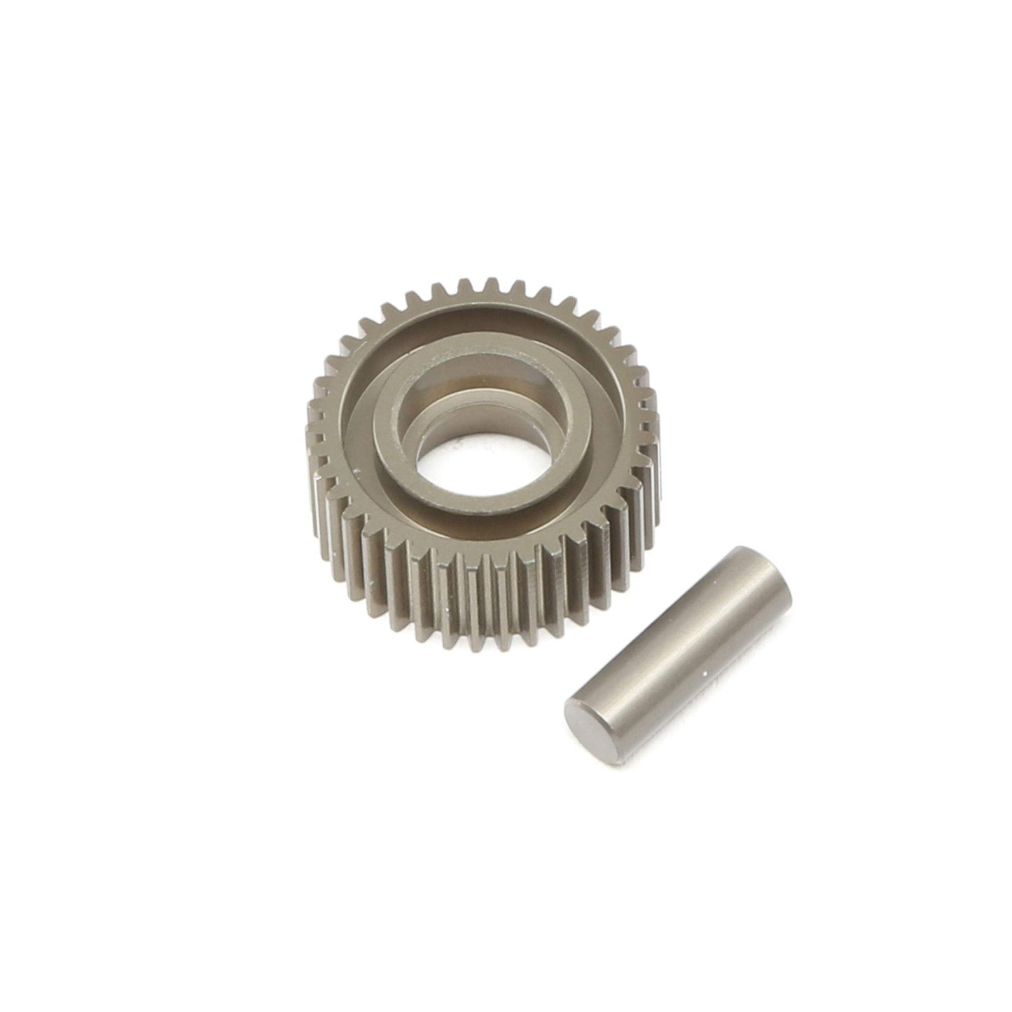 TEAM LOSI RACING Aluminum Idler Gear & Shaft Laydown: 22 4.0
