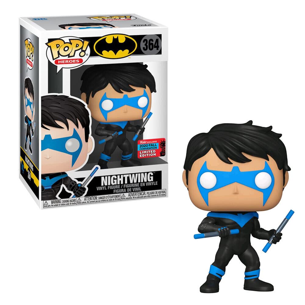 Funko Pop! Vinyl Figure - Batman Nightwing NYCC 2020 Exclusive - Multicolor - Model 51669