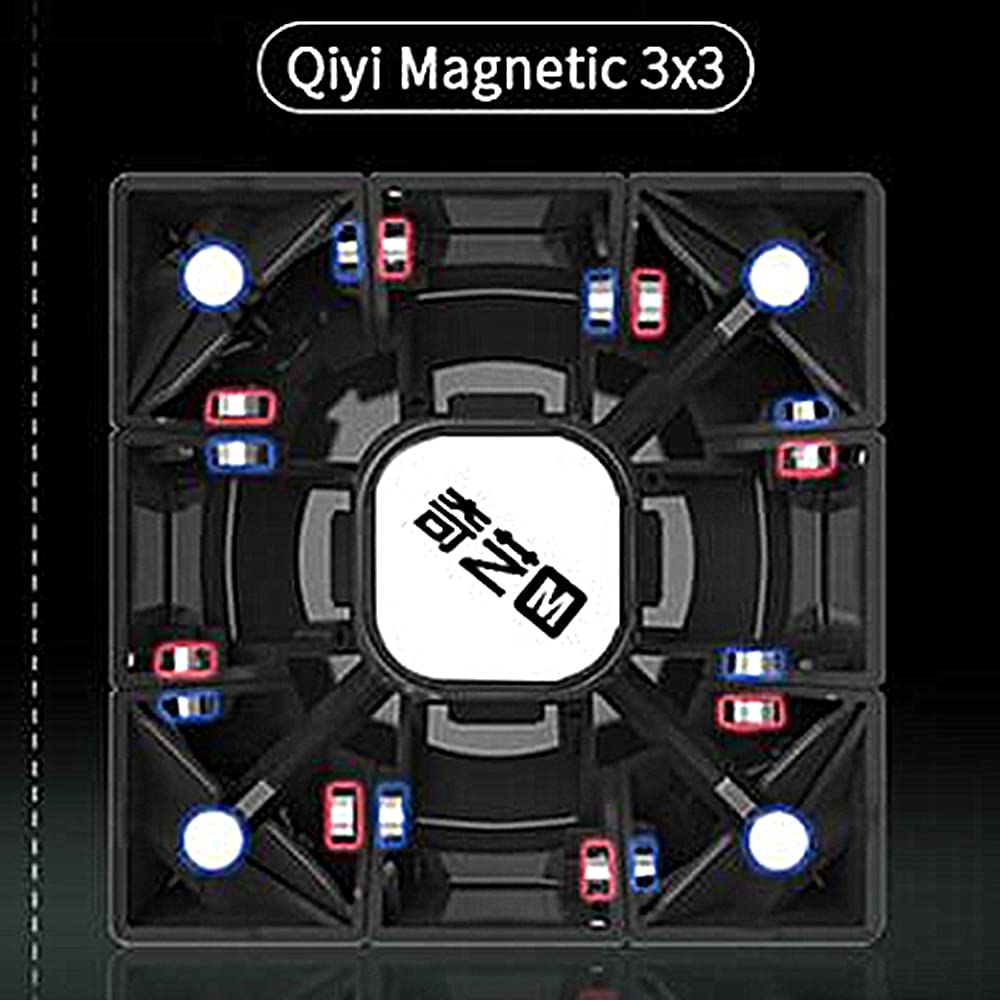 Liangcuber Qy Ms Series Magnetic 3X3 Speed Cube Puzzle Stickerless Ms 3X3X3 Cube Magic