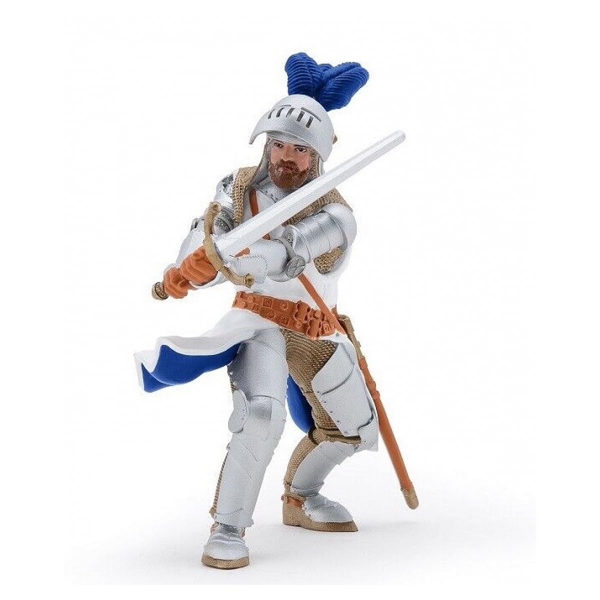 Papo King Arthur Figure - Multicolor, Polyvinyl Chloride, Model 39818