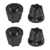 Vgoohobby Metal RC 12mm Wheel Hex Hub Extension Combiner Compatible with 1.9/2.2inch Wheel Rim Axial SCX10 Traxxas TRX4 D90 1/10