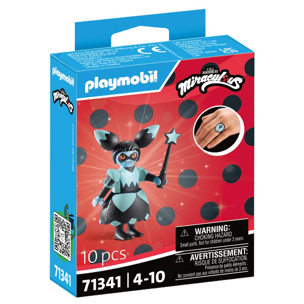 Playmobil Miraculous 71341 Puppeteer Including Ring With Charm, From 4 Years