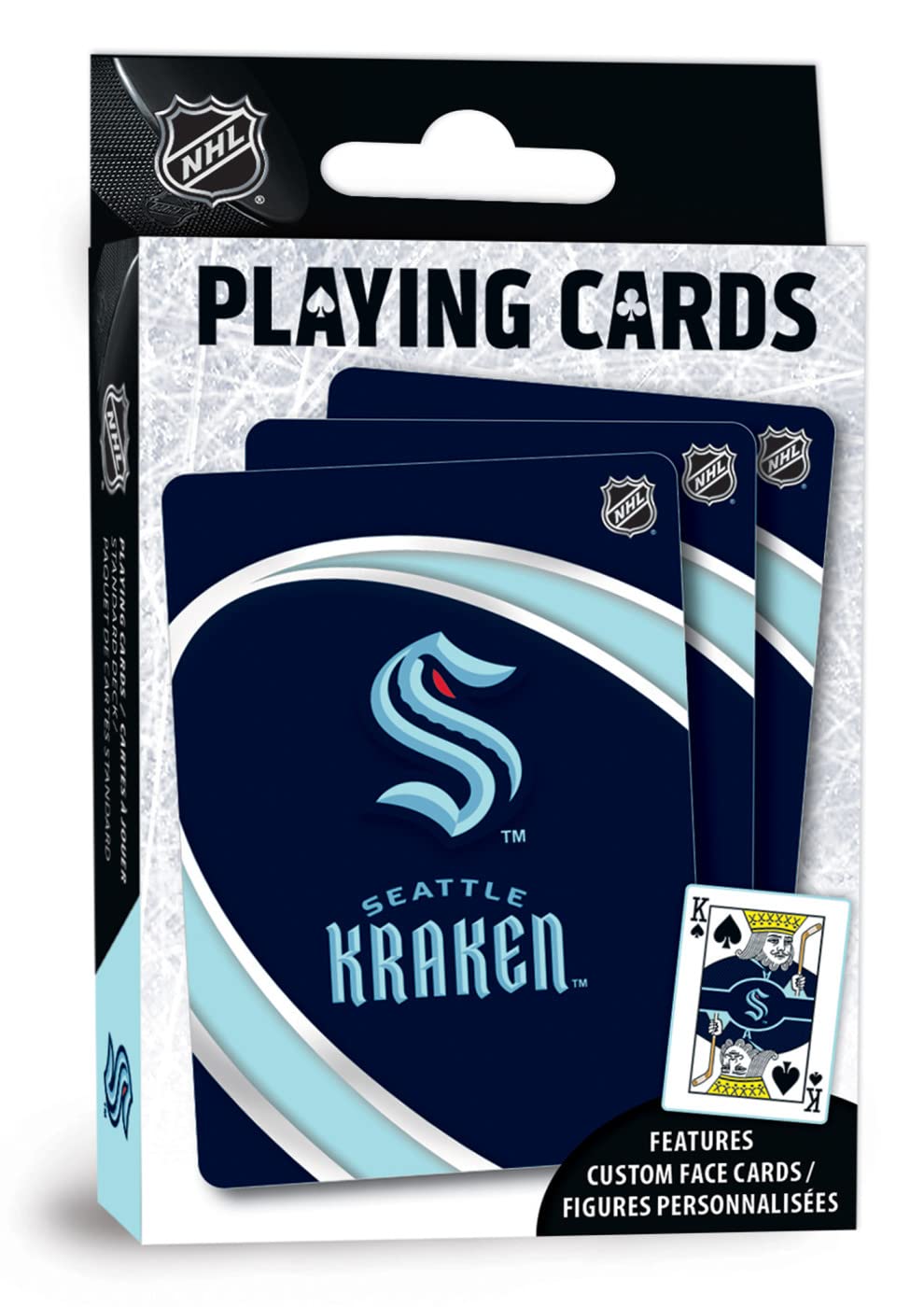 Seattle Kraken Playing Cards