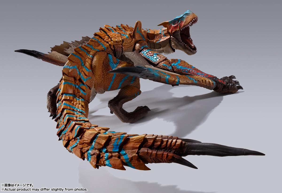 Tamashii Nations- Tigrex- Monster Hunter Rise Monster Hunter Rise - Sunbreak Bandai Spirits S.H. Monsterarts