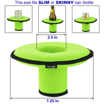 Cm Neoprene Floating Drink Holder Floating Coaster Pool Drink Holder Beverage Float Cup Holder For Pool Party Hot Tub Outdoor Wa