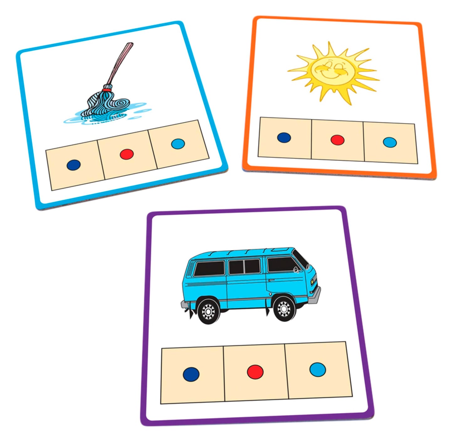 Junior Learning: Cvc Word Builders, 48 Cvc Activity Cards, Phonemic Awareness, Helps Children To Recognize And Understand Basic