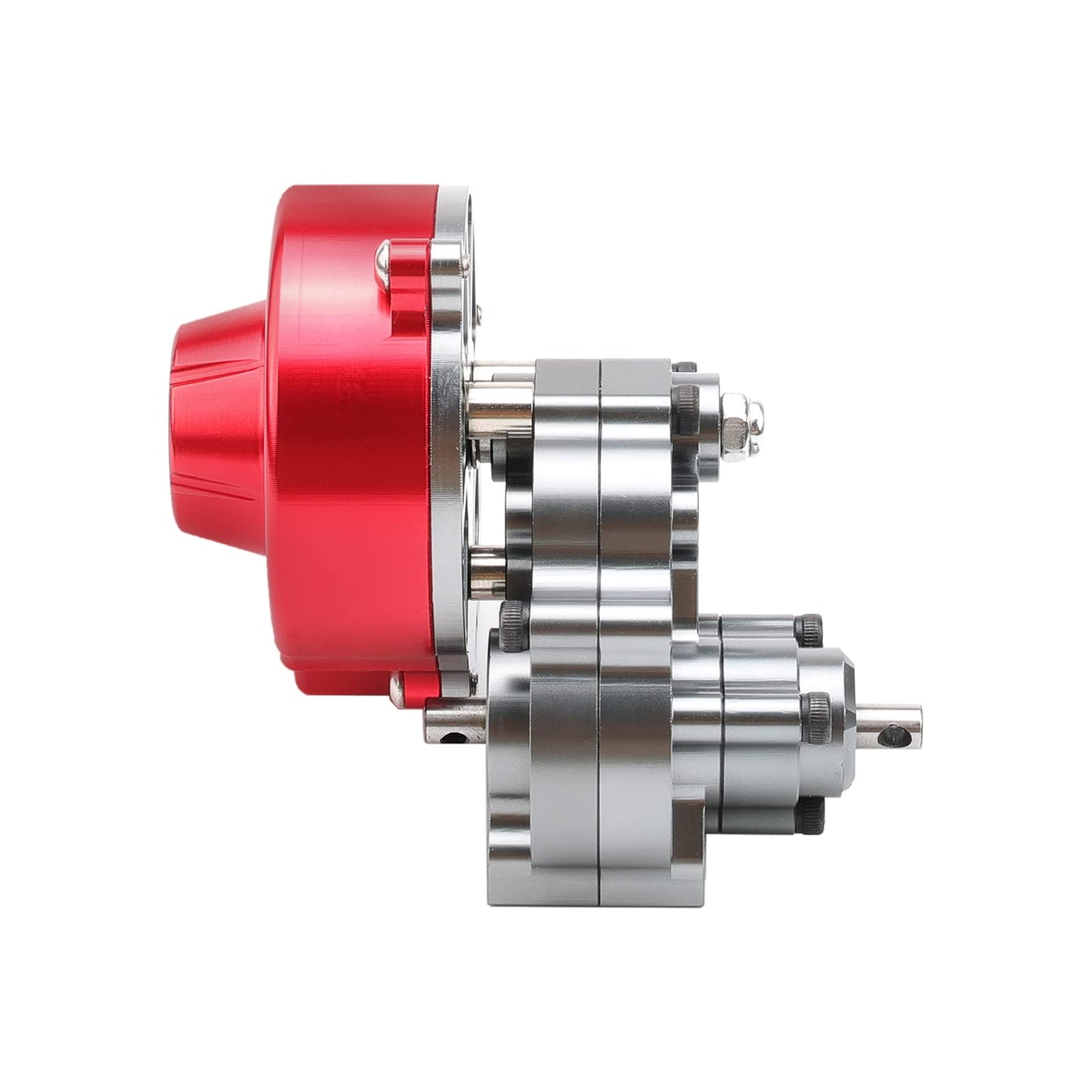 Rchobbytop RC Transmission Case Full Metal Assembled Center Gearbox with Steel Gear for Axial SCX10 / SCX10 II 90047 1/10 RC Roc