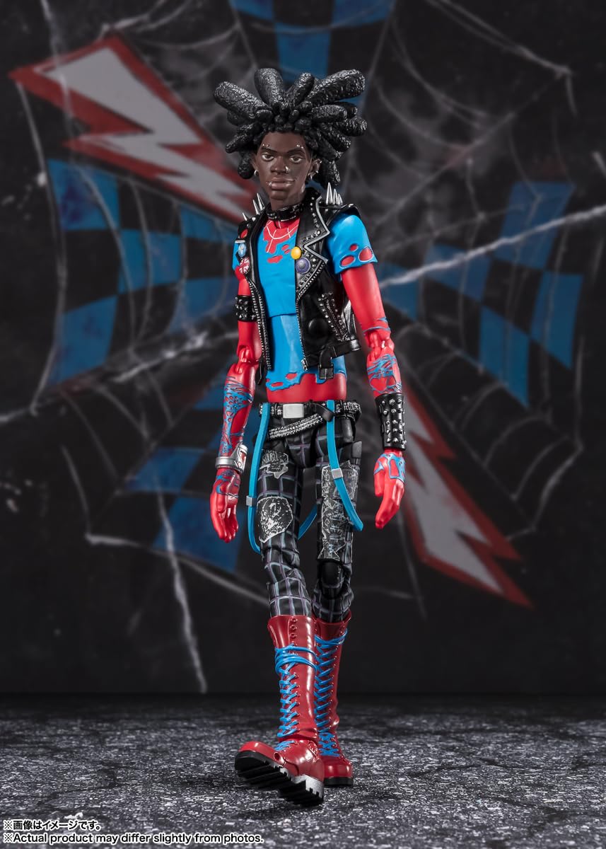 Tamashii Nations - Spider-Man: Across The Spider-Verse - Spider-Punk, Bandai Spirits S.H.Figuarts Action Figure