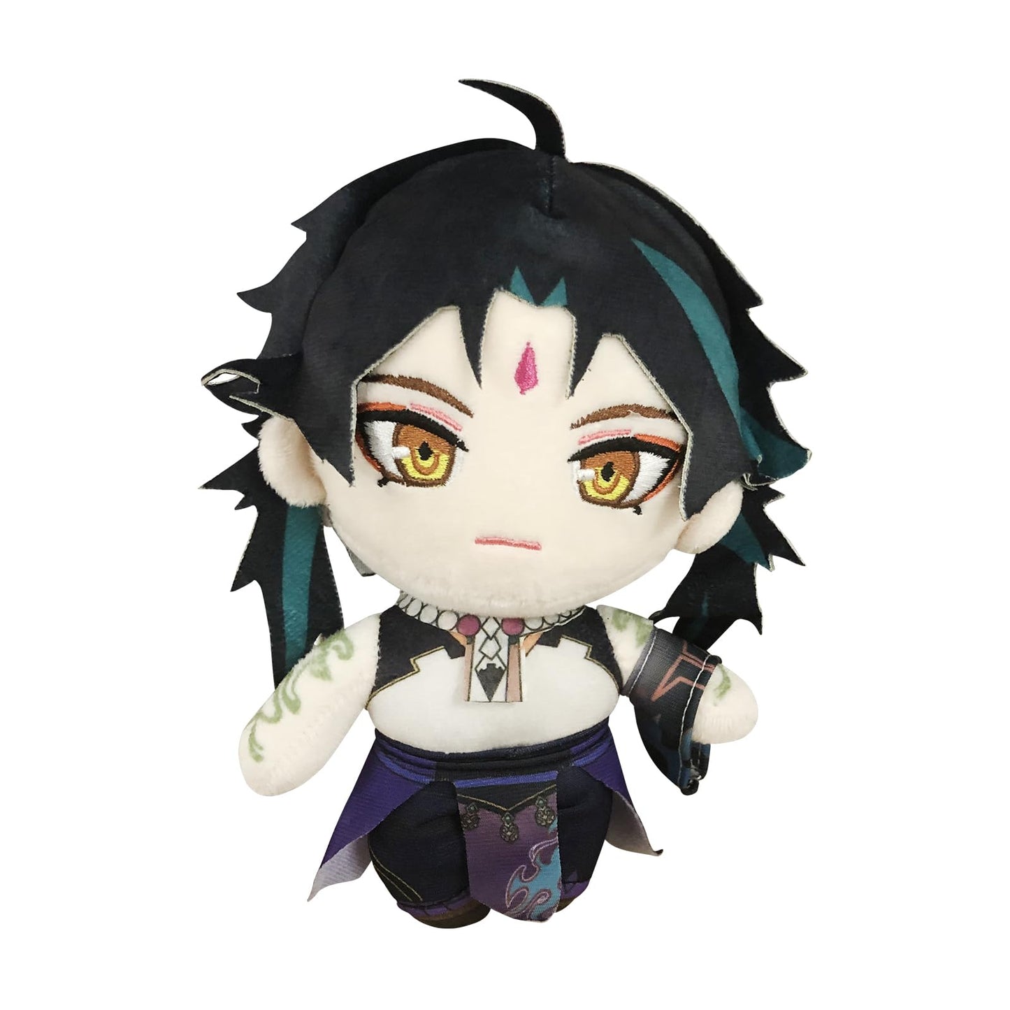 CALEMBOU Anime Plush Figure, 8'' Cute Anime Plush Doll Cosplay Props Soft Stuffed Animal Plushies Collection Gift for Fans (XIAO