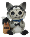 Furry Bones Ebros Furrybones Bandit The Raccoon Voodoo Stitched Skeleton Statue 3' Tall Night Bandit Rodent Figurine
