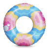 Funboy Giant Inflatable Mermaid Shells Tube Float, Donut Style Pool Float, Luxury Raft For Summer Pool Parties And Entertainment Large
