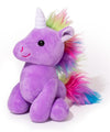 Plush Unicorn Stuffed Animal 7.5' - Unicorn Plush For Girls - Easter (Purple)