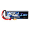 Zeee 3S Lipo Battery 5200mAh 11.1V 50C RC Battery with Deans and XT60 Connector Soft Case Battery Compatible with RC Plane Quadc