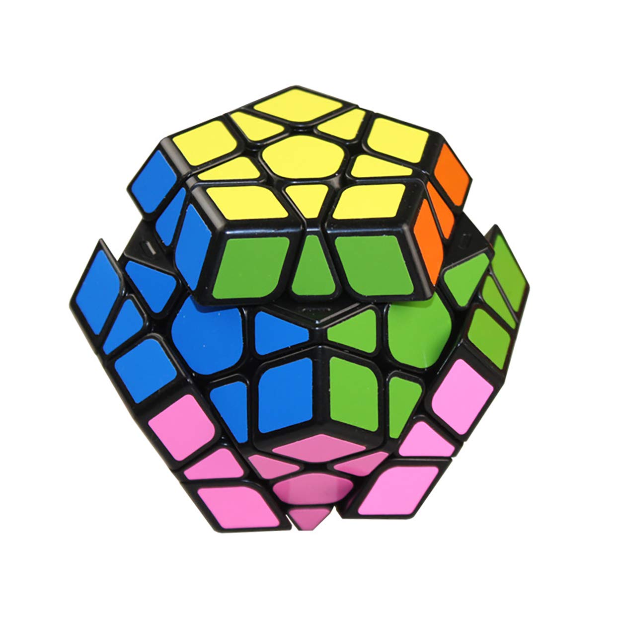 Megaminx Speed Cube 3X3X3 By 3 Megaminx Magic Speed Cube 3X3X3 Dodecahedron Cube Puzzle Vivid Color Magic Cube Fast And Sturdy Cube Puzzle Toys