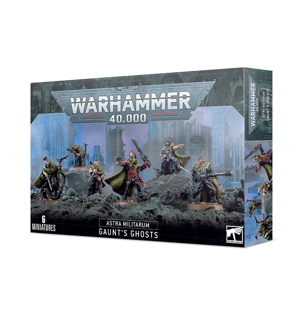 Games Workshop Warhammer 40,000 Astra Militarum Gaunt's Ghosts - Small Multicolor Plastic Model 99120105087