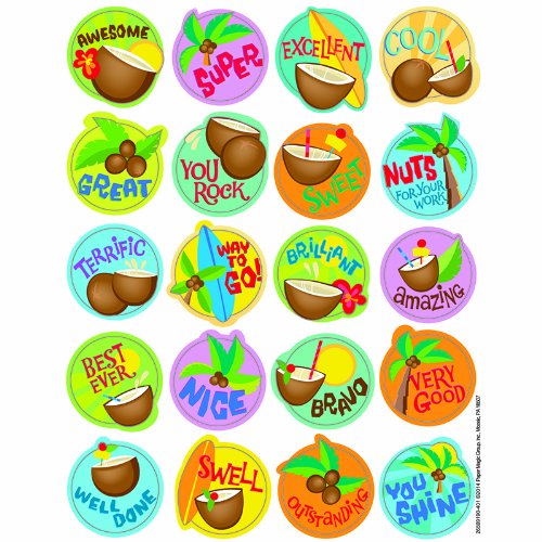 Eureka Orange Stickers, Scented (650918)