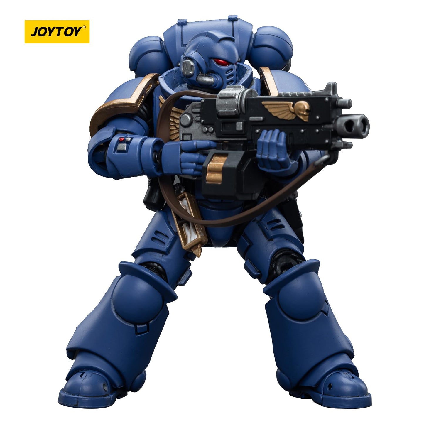 Joytoy Warhammer 40K Ultramarines, Ultramarines Intercessors 1/18 Action Figure, Dedicated To You Who Love Collecting