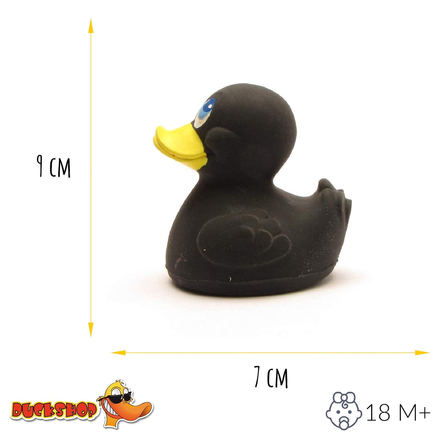 Lanco Black Rubber Duck