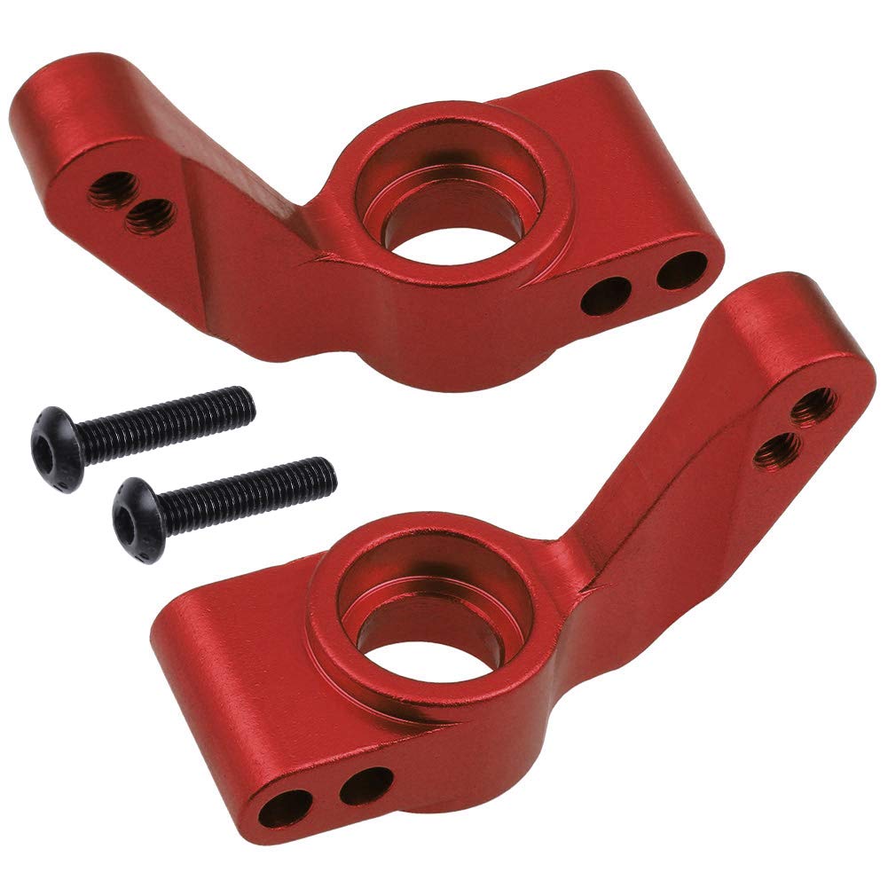 HobbyPark Aluminum Rear Stub Axle Carrier Upgrade Parts for 1/10 Traxxas Slash 2WD Stampede 2WD Rustler Bandit Replacement of 37