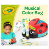 Crayola Musical Color Bug - Toddler Sensory Toy, Medium, Multicolor, Plastic, Model 811543 - Perfect Gift for Ages 2-4