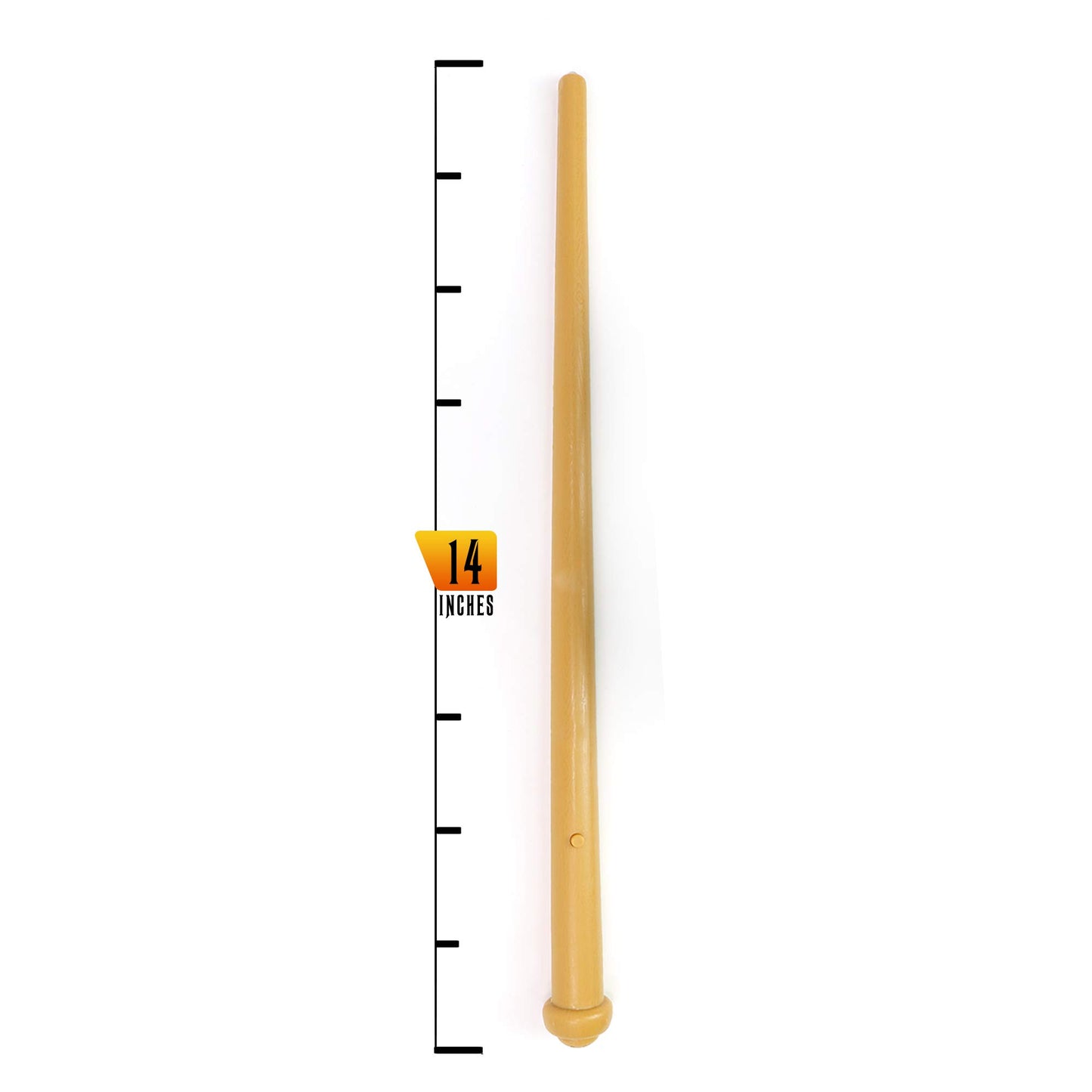 Skeleteen Light Up Magic Wand - Plastic Witch & Wizard Wand with Lights & Sounds - One Size - Natural - Model SK-175