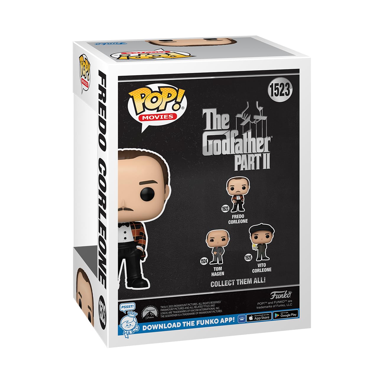 Funko Pop! Movies: The Godfather Part 2- Fredo Corleone - Collectable Vinyl Figure - Gift Idea - Official Merchandise - For Kids & Adults - Movies Fans - Model Figure For Collectors And Display