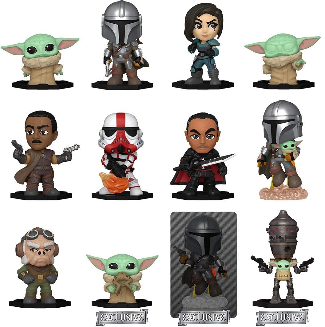 Funko Mystery Mini: Star Wars - The Mandalorian Specialty Series (One Random Mystery Mini Figure Per Purchase)