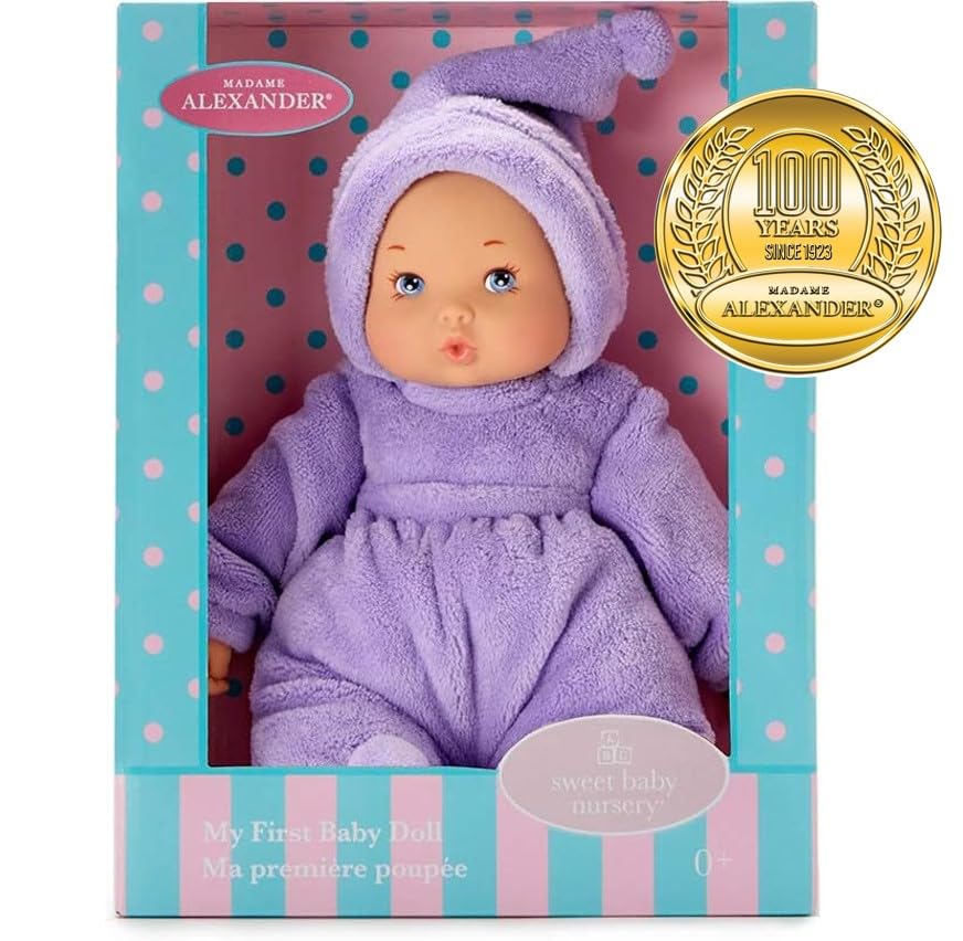 Madame Alexander 12' My First Lavender, Light Skin Tone