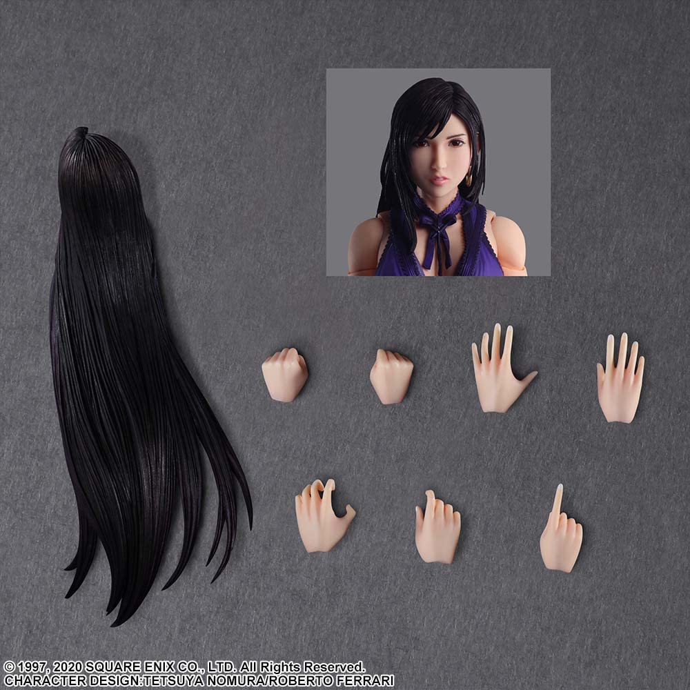 Square Enix Final Fantasy Vii Remake Play Arts -Kai- Tifa Lockhart Dress Ver.