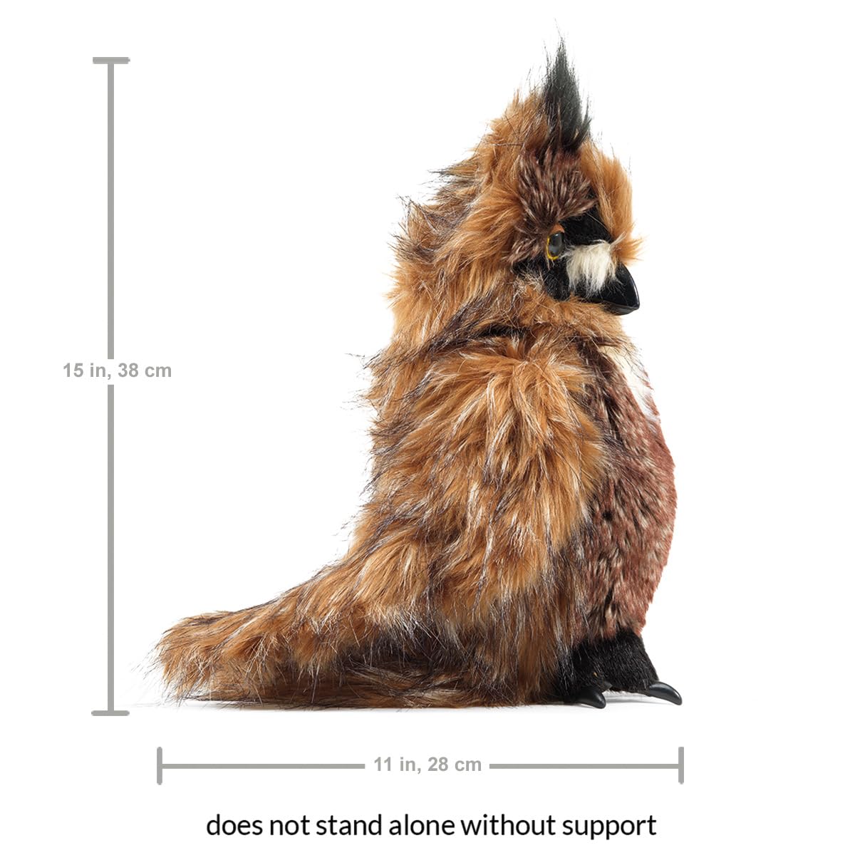 Folkmanis Great Horned Owl Hand Puppet