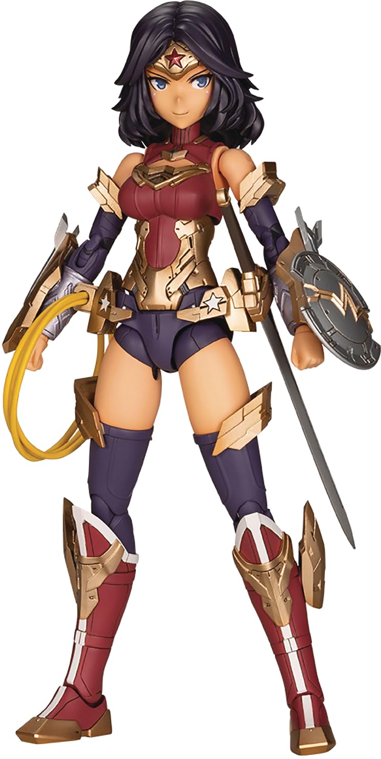 Wonder Woman (Fumikane Shimada Version) Plastic Model Kit, Multicolor (Cg004)
