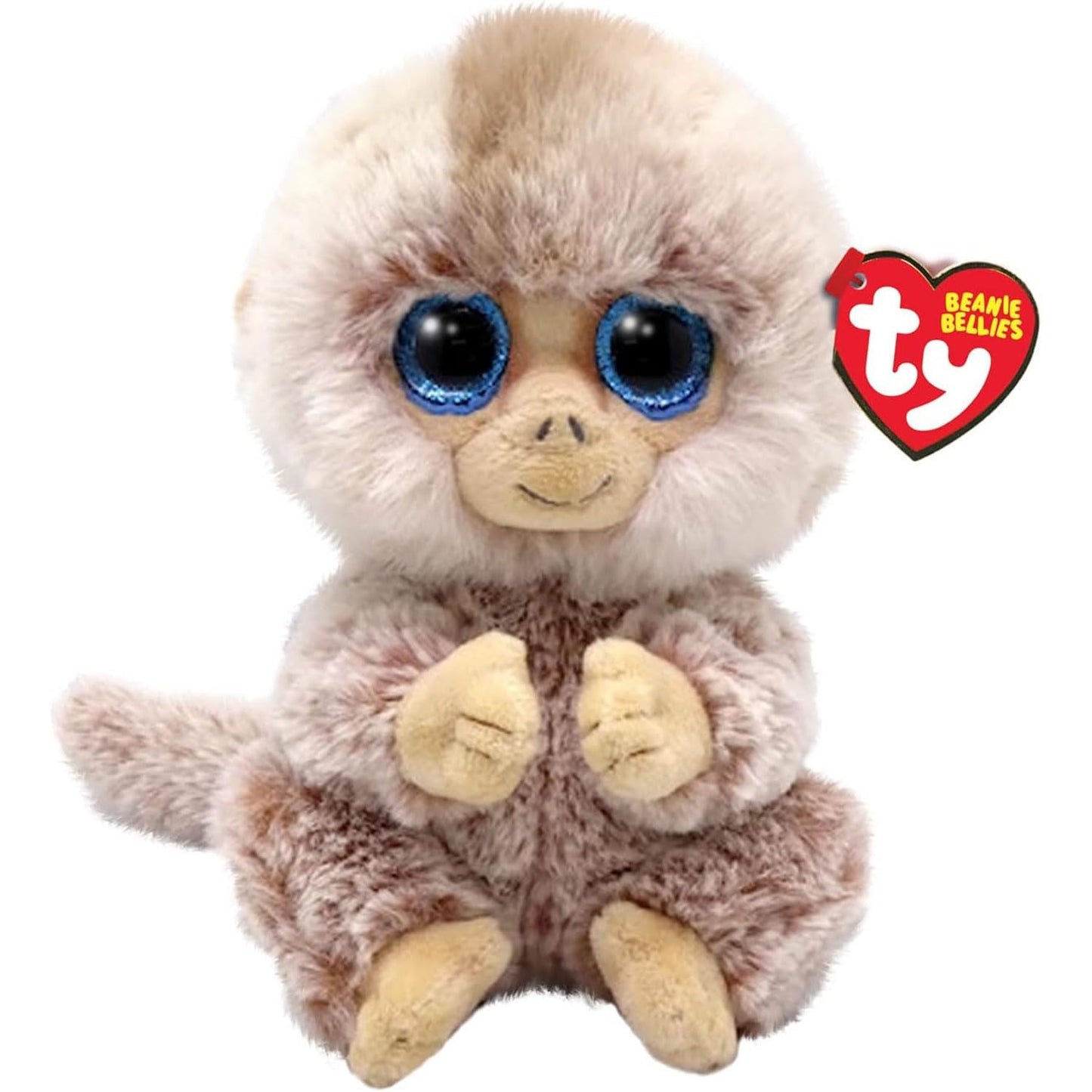 Beanie Baby Stubby Monkey Stuffed Perfect Plush (6Inch)