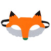 Jtnohx Felt Animal Masks, 10 Pcs Halloween Mask, Animal Costume For Birthday Party Supplies (Fox Mask)