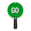 Liontouch - Stop & Go Sign, Red & Green – 8.9 X 5.5 In | Durable & Reversible Lollipop-Shaped Foam Toy Paddle For School Patrolling Kids | Ideal For Teaching Children Traffic & Street Safety