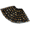 GUANGHE Girls Black and Gold Polka Dot Tutu Skirt - Halloween, Christmas, Birthday Costume
