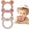 Eascrozn Baby Teething Toys 3-6 Months Teethers for Babies 6-12 Months Silicone Teething Ring Toys Easy to Grasp Teething Relief for Baby Infant Toys BPA Free