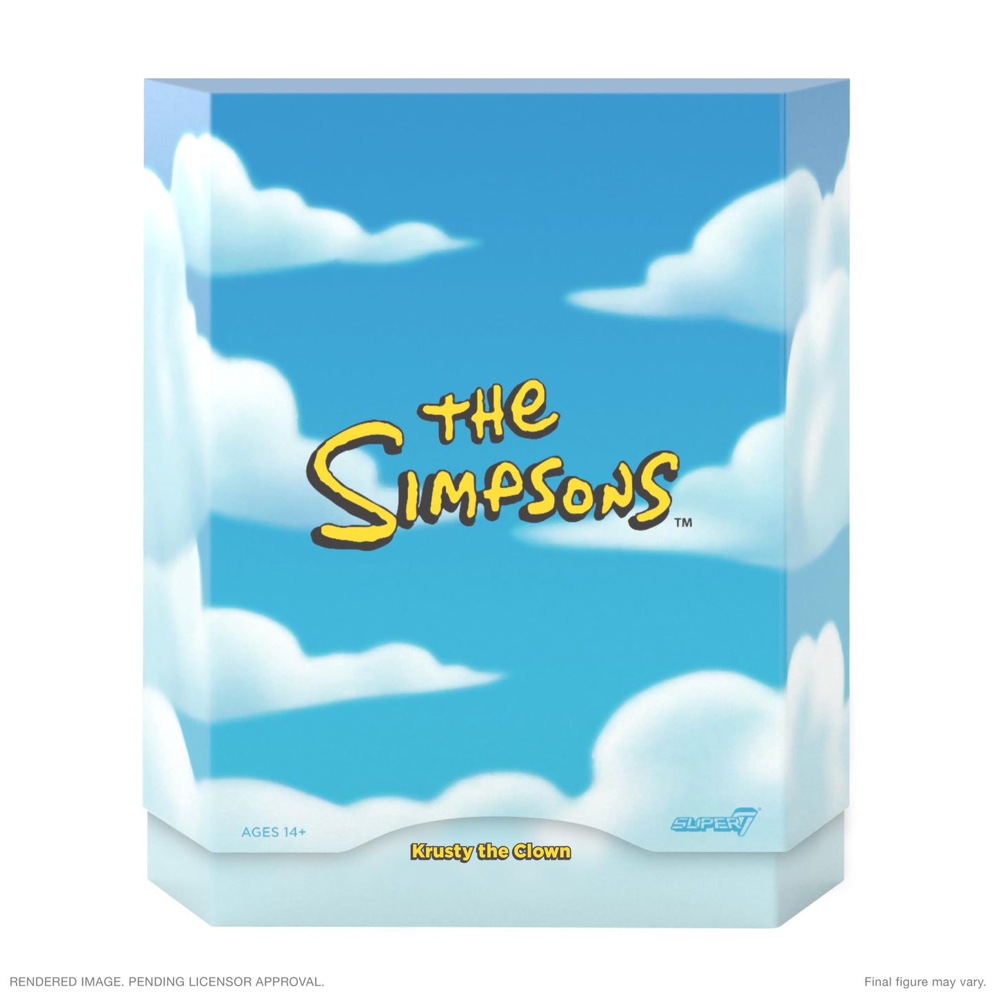 Super7 Ultimates The Simpsons Krusty The Clown - 7' The Simpsons Action Figure With Accessories Classic Tv Show Collectibles And Retro Toys